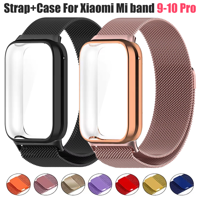 Milanese Loop Magnetic - Milanese Loop Strap+TPU Case For Xiaomi