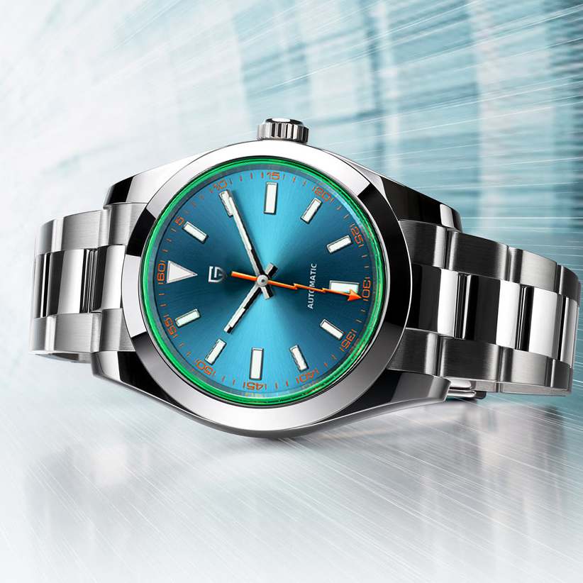 Seiko Watch Presage - PAGANI Thiết Kế Kính Xanh Nam