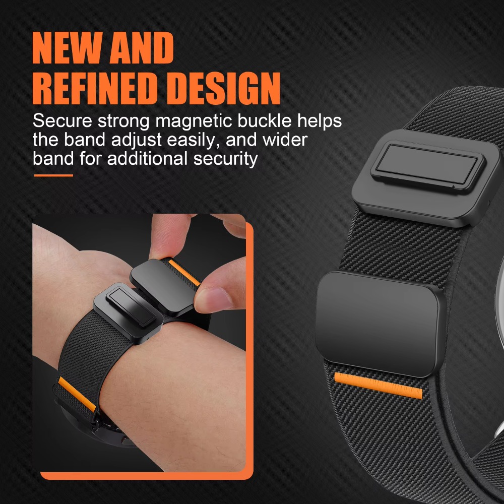 Magnetic Nylon Strap for Redmi - đánh giá và giá Parachute Strap Elastic