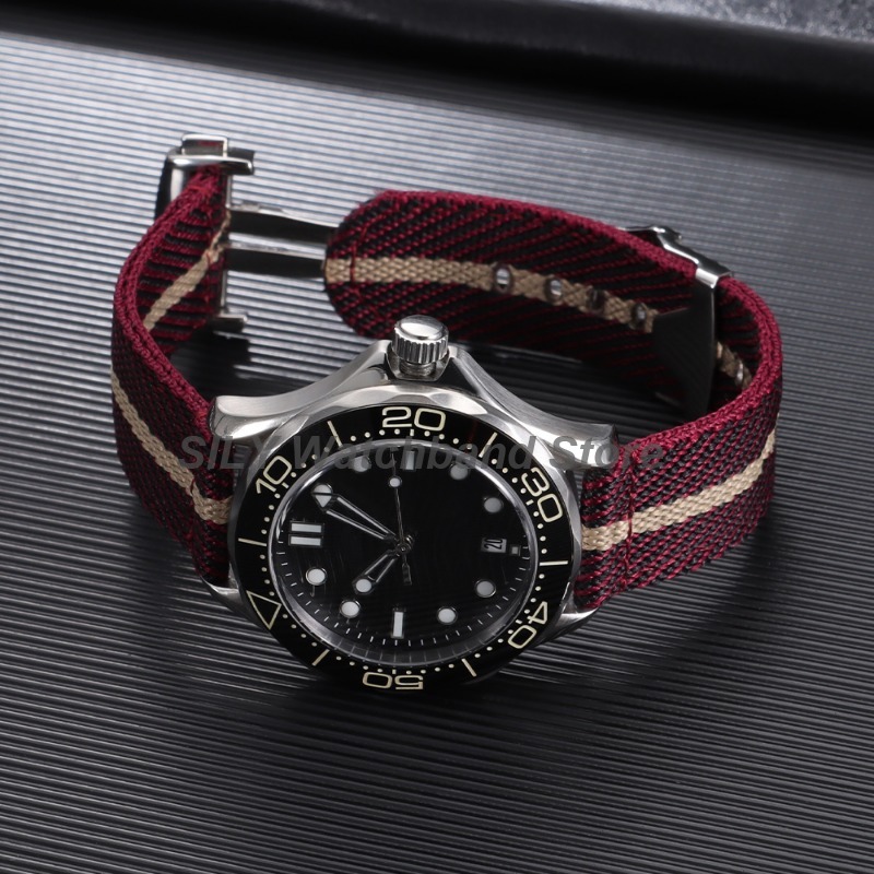 Woven Canvas Fabric Watch Band - đánh giá và giá Suede Strap Watch