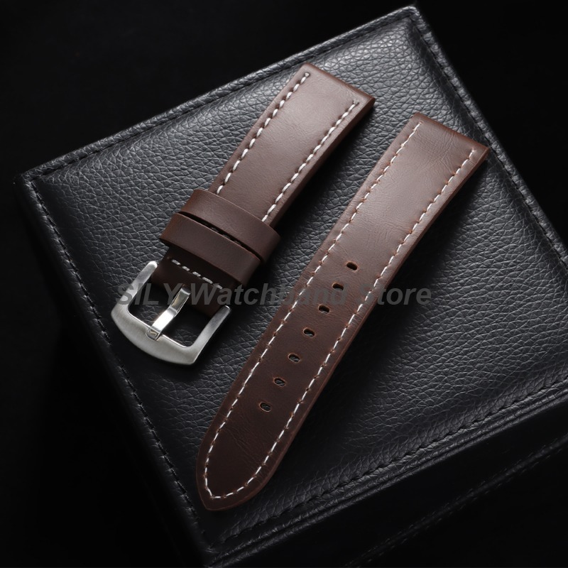 Genuine Leather Watchband 18mm - đánh giá và giá Nato Strap Nylon