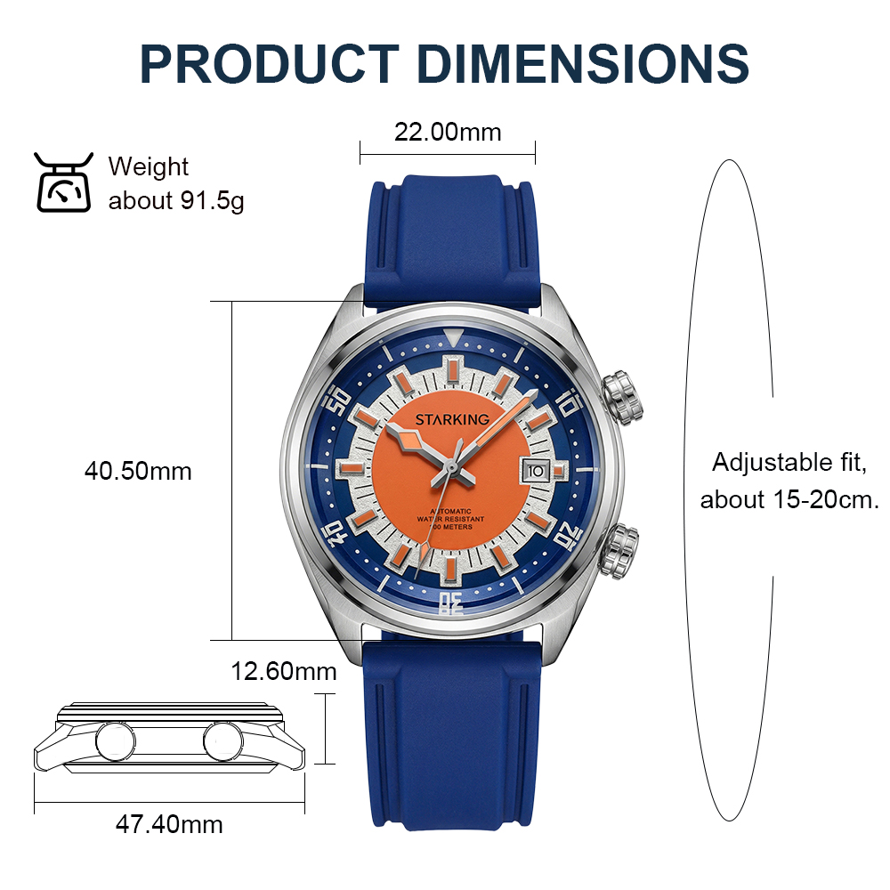 STARKING 8215 Men's Automatic  - đánh giá và giá Seiko Watch Presage